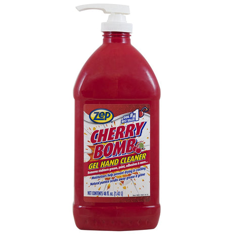 Zep Cherry Bomb Hand Cleaner - 48 Ounce - Volcanic Rock and Emollients - Perfect for Mechanics and DIY'ers