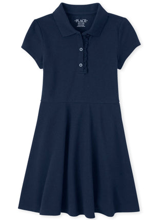 The Children's Place Girls' Pique Polo Dress