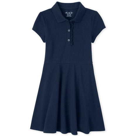 The Children's Place Girls' Pique Polo Dress