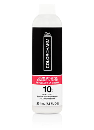 COLORCHARM Cream Hair Color Developer | 10 Volume | For Optimal Gray Blending and Rich Multi-Dimensional End Results | 7.8oz