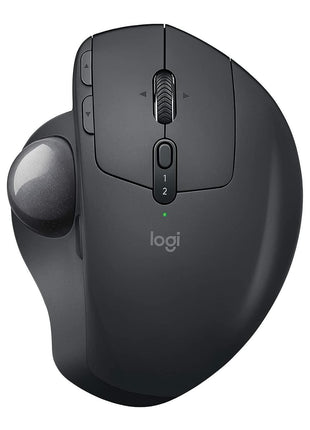 Logitech MX Ergo Plus Wireless Trackball | Extra 10-degree wedge, PC and Mac compatibility