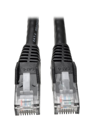 Tripp Lite Cat6 Gigabit Snagless Molded Patch Cable (RJ45 M/M) - Black, 25-ft.(N201-025-BK)