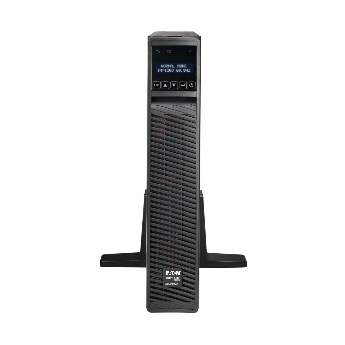Tripp Lite Eaton Series 3000VA Smart UPS Back Up, Sine Wave, 120V, 3000W, 7 Outlets, 2U Rackmount or Tower, Network Card Option, LCD, USB, DB9, 3-Year Warranty & $250,000 Insurance (SMART3000RM2U)