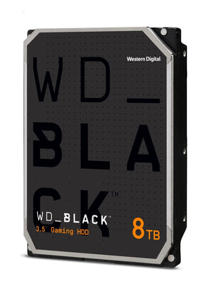 WD Western Digital 8TB WD_Black Performance Internal Hard Drive HDD - 7200 RPM, SATA 6 Gb/s, 256 MB Cache, 3.5 inch - WD8002FZBX