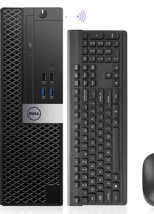 Dell Desktop Computer Windows 11 Pro OptiPlex 7040 i7 Refurbished Small Form Factor PC, i7-6700 3.40GHz,32GB Ram DDR4 New 1TB M.2 NVMe SSD,AX210 Built-in WiFi 6E, HDMI 3 Monitor Support (Renewed)
