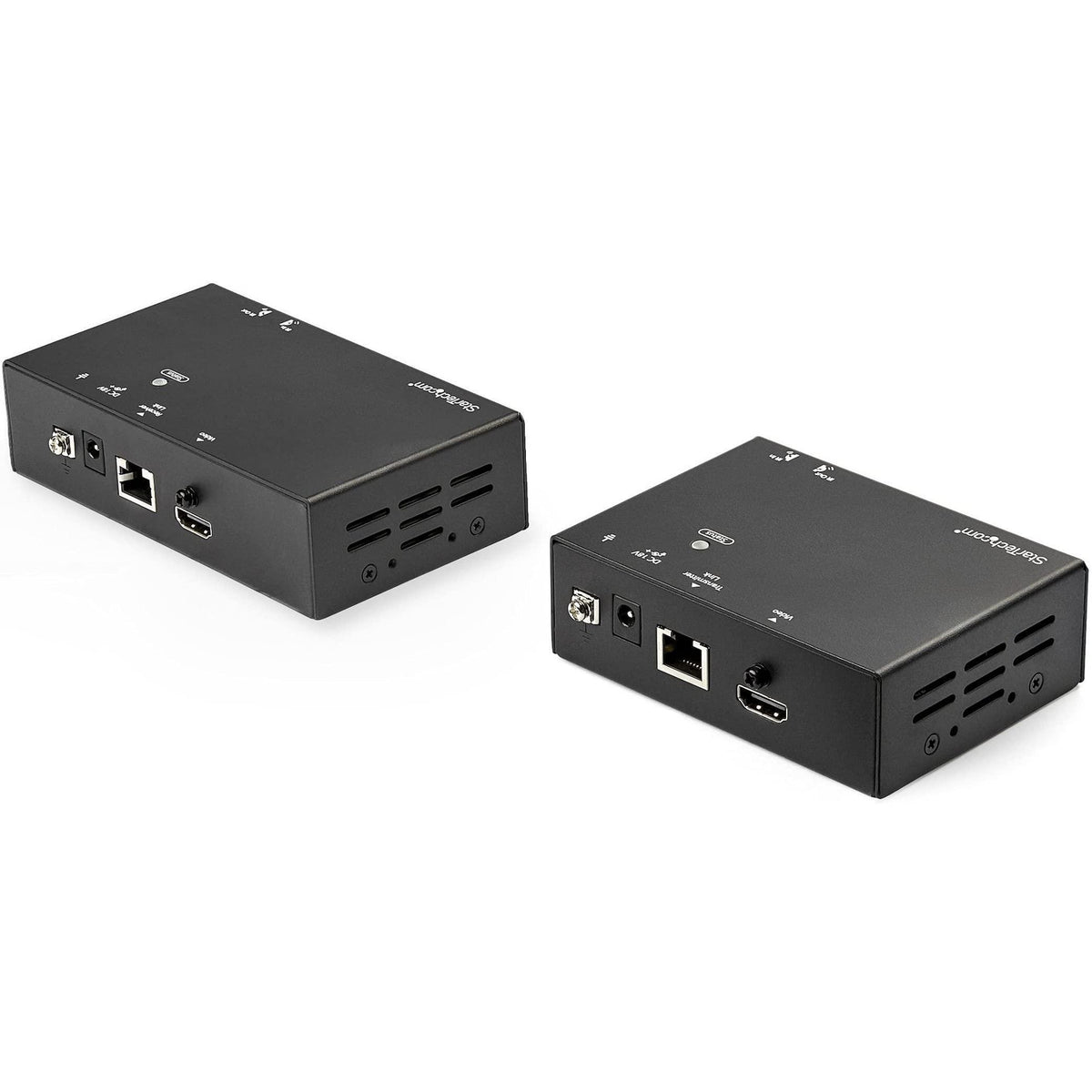 StarTech.com HDMI Over CAT5e / CAT6 Extender - Power Over Cable - 4K 60Hz Up to 70m / 230 ft - 1080p 60Hz up to 100m / 328 ft, TAA (ST121HDBT20L)