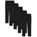 The Children's Place Girls Leggings,Black 5 Pack,M (7/8)