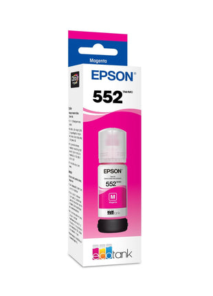 Epson 552 EcoTank Ink Ultra-high Capacity Bottle Magenta (T552320-S) Works with ET-8500, 8550
