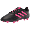 adidas Soccer Goletto VIII Firm Ground Cleats (Toddler/Little Kid/Big Kid) Black/Team Shock Pink 2/Black 1 Little Kid M