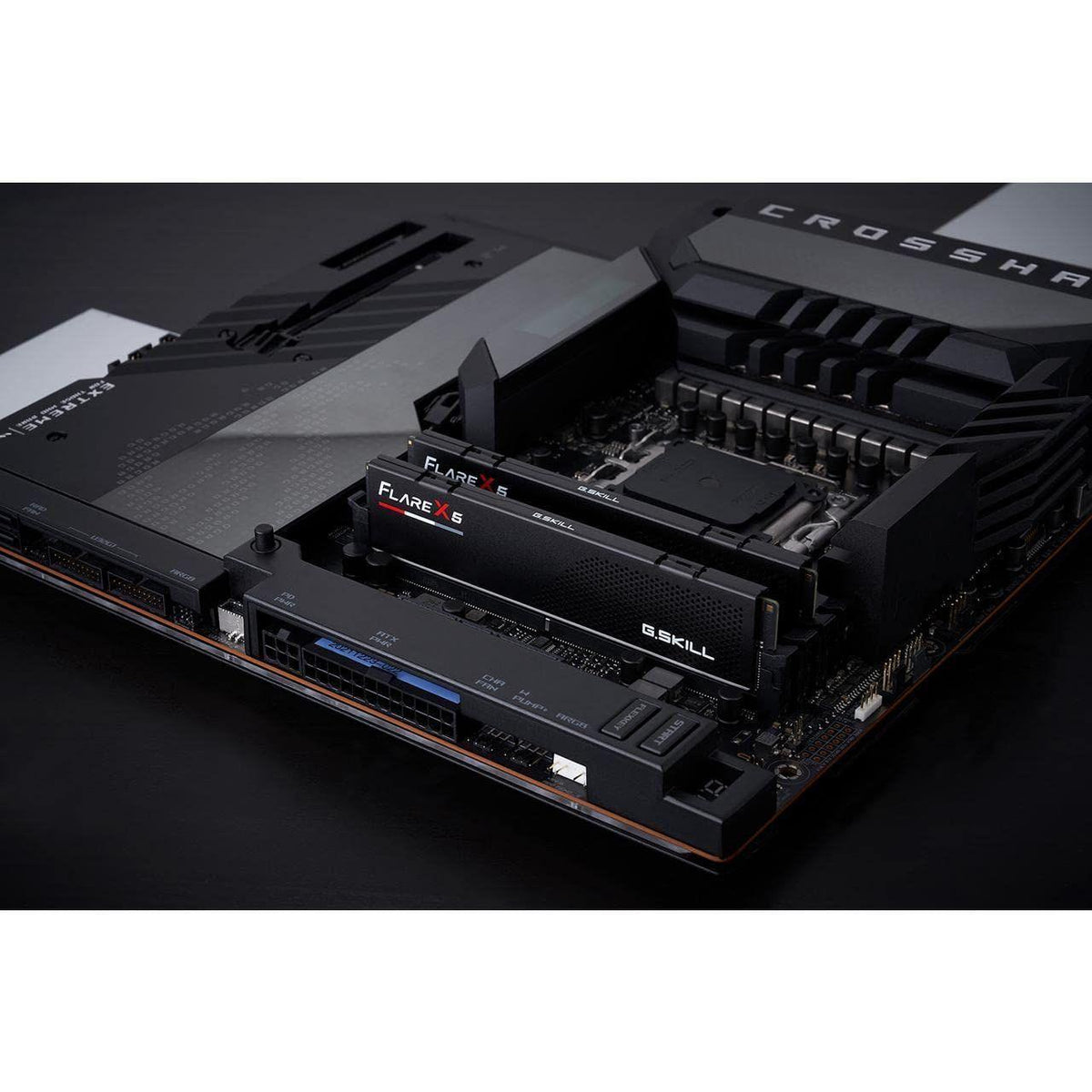 32GB G.Skill DDR5 Flare X5 5600MHz CL36 1.20V Dual Channel Kit (2X 16GB) AMD Expo Matte Black