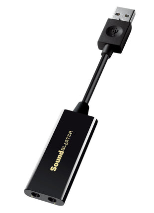 Creative Labs Sound Blaster Play! 3 External USB Sound Adapter for Windows and Mac. Plug and Play (No Drivers Required). Upgrade to 24-Bit 96Khz Playback