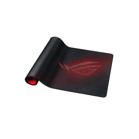 ASUS ROG Sheath Gaming Mouse Pad 35.4 inch x 17.3 inch, Extra-Large Surface, Pixel-Precise Tracking, Anti-Fray Stitched Edges, Non-Slip Base - Black/Red