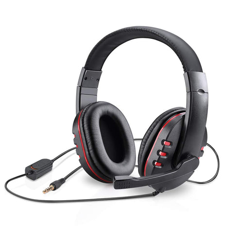 Picozon USB Gaming Headset Headphone with Microphone for PS4, PS5, Multi-Device Gaming