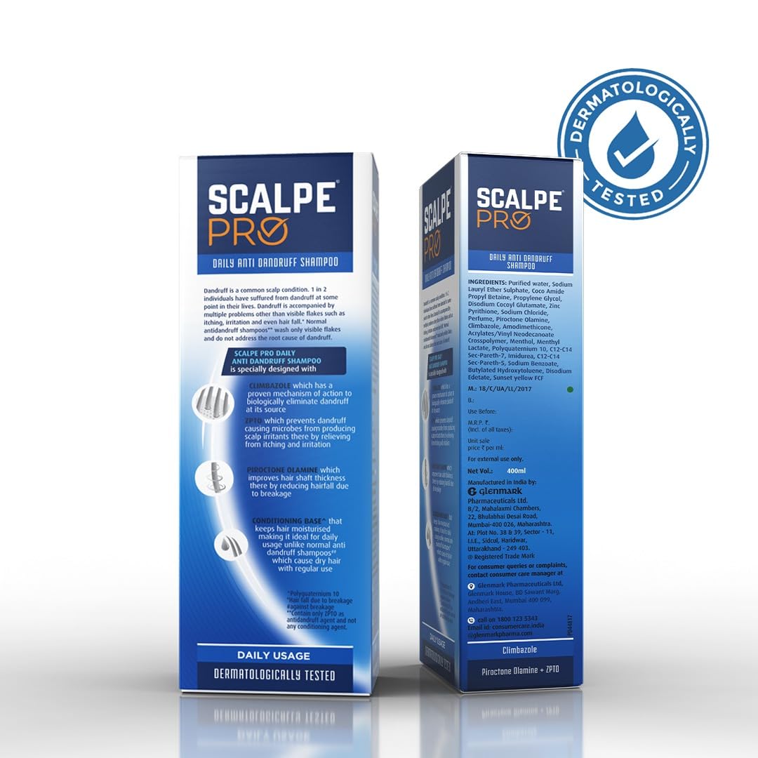 Scalpe Pro Anti dandruff Shampoo 400ml