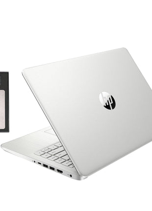 HP Stream 14" HD BrightView Laptop, Intel Celeron N4120, 16GB RAM, 288GB Storage (128GB UFS + 160GB Docking Station Set), Intel UHD Graphics, 720p Webcam, Wi-Fi, 1 Year Office 365, Win 11S, Silver