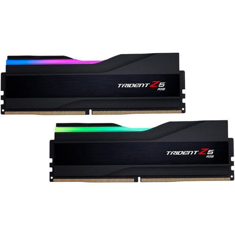 G.SKILL Trident Z5 RGB Series DDR5 RAM (Intel XMP 3.0) 96GB (2x48GB) 5600MT/s CL40-40-40-89 1.25V Desktop Computer Memory U-DIMM - Matte Black (F5-5600J4040D48GX2-TZ5RK)