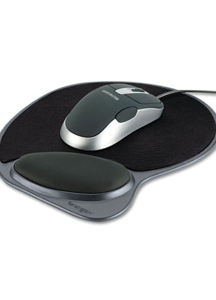 Kensington 62816 Memory Foam Mouse Pad Wrist Pillow, Black