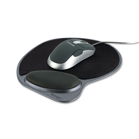 Kensington 62816 Memory Foam Mouse Pad Wrist Pillow, Black