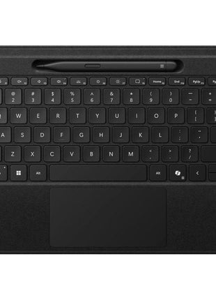 Microsoft Surface Pro Flex Keyboard with Slim Pen Bundle, 2-in-1 Alcantara Keyboard for Surface Pro Copilot+ (11th Edition), Pro 9 and 8, Windows 11 Copilot+ PC, Black