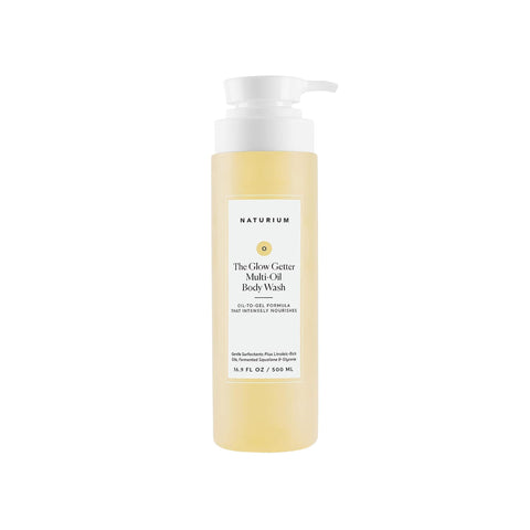 Naturium The Glow Getter Multi-Oil Hydrating Body Wash, Gentle Cleanser, 16.9 oz