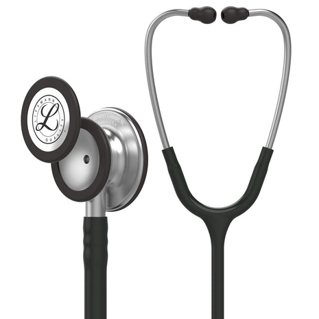 3M Littmann Classic III Monitoring Stethoscope, 5620, More Than 2X as Loud, Weighs Less, Stainless Steel Chestpiece, 27" Black Tube | Stainless Steel Chestpiece. More Than 2X as Loud*, Weighs Less**