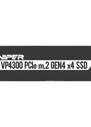 Patriot Viper VP4300 2TB M.2 2280 PCIe Gen4 x 4 Solid State Drive, Compatible with PS5 | Compatible with PS5; Form factor: M.2 2280; Interface: PCIe Gen4 x 4.