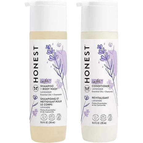 The Honest Company Shampoo, Body Wash, Conditioner, Lavender Calm, 20 fl oz