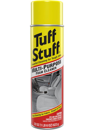 Tuff Stuff Multi-Purpose Foam Cleaner, Use on Car Interior, Furniture, Carpet, 22 Oz Each