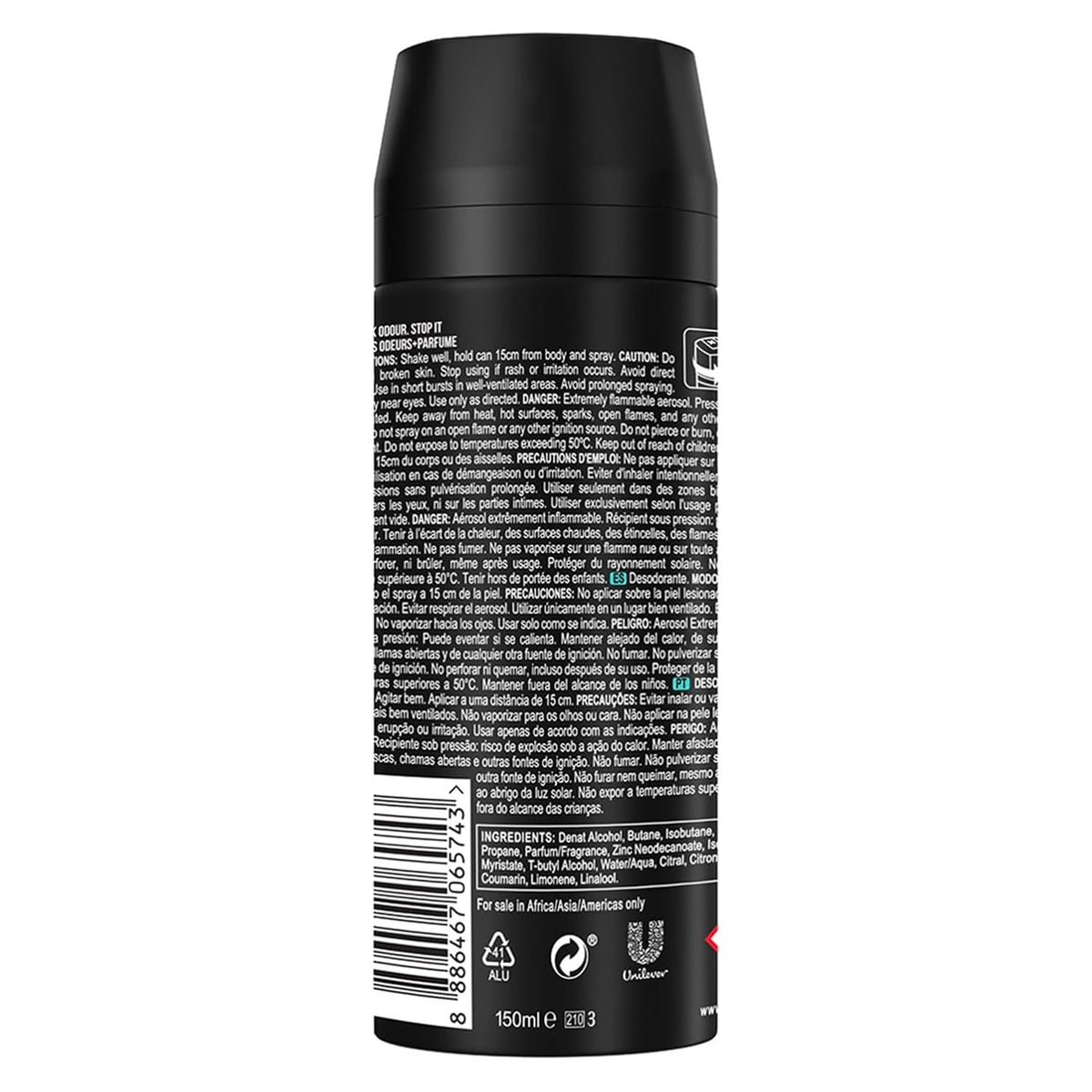 Axe Apollo Sage & Cedarwood Deodorant Body Spray for Men | 48H* Odour Protection | Invigorating Scent|150ml