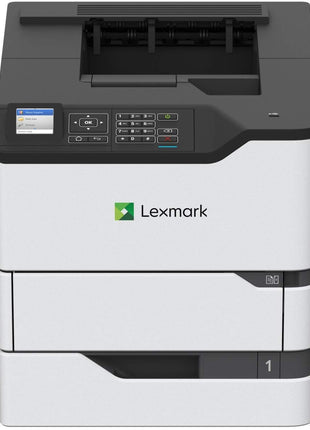 Lexmark MS821dn Monochrome Laser, Duplex (2-Sided) Printing: Integrated Duplex, 2.4-inch Color LCD Display, Print Speed: Up to 55 ppm, Recommended Monthly Page Volume: 3000-50000 Pages(50G0100)