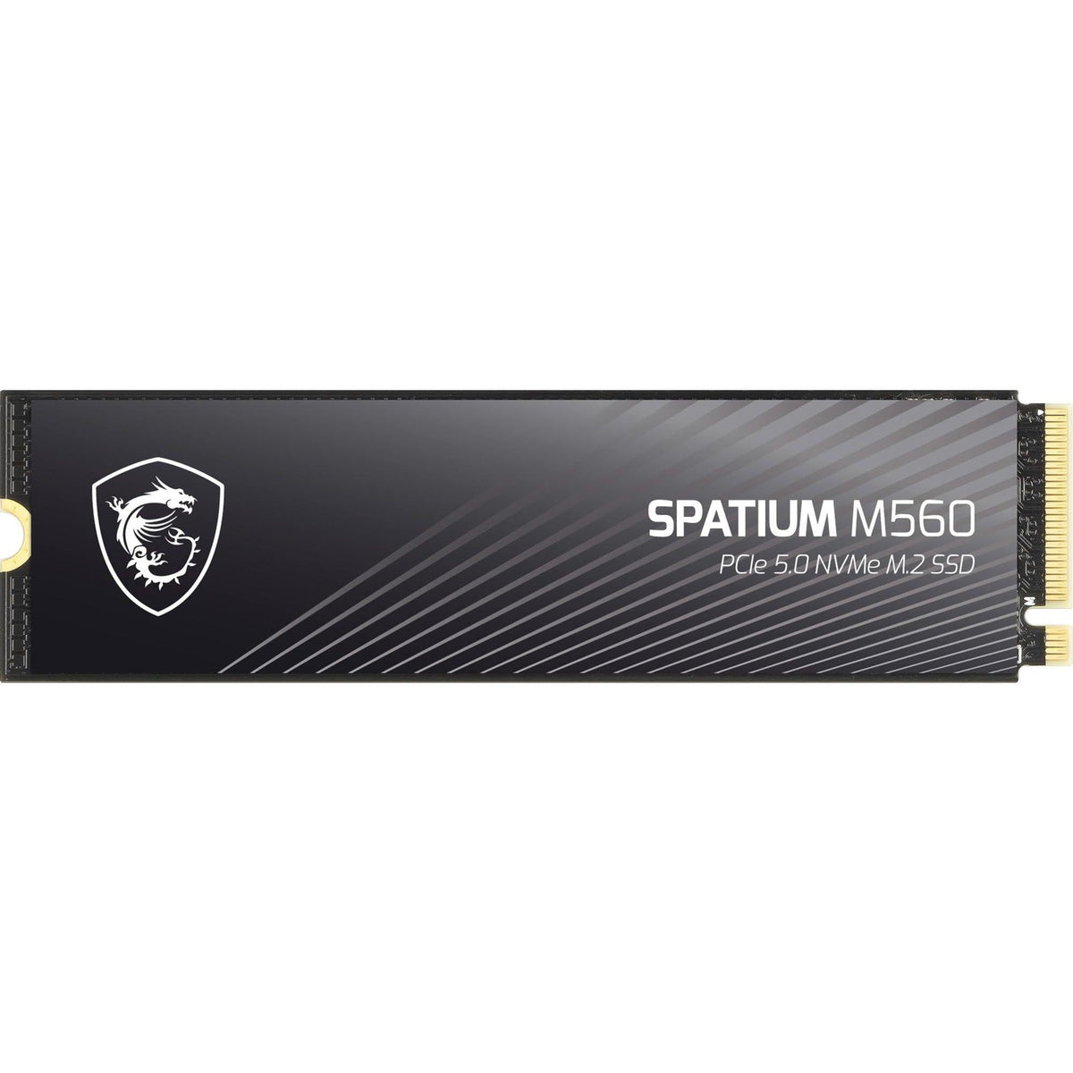 MSI SPATIUM M560 PCIe 5.0 NVMe M.2 1TB Portable SSD, 1TB External Solid State Drive, Speeds Up to 10200MB/s, USB-C, Reliable Storage for Gaming, Students, Professionals, Black