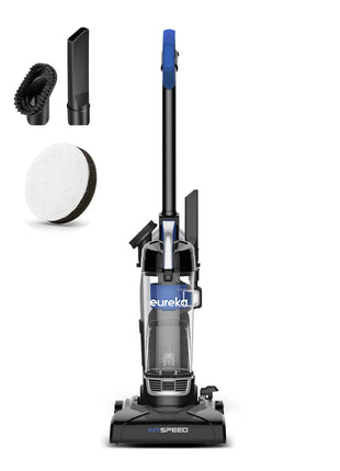 Eureka NEU10AE5 Powerful Bagless Upright Vacuum Cleaner Carpet and Floor, AirSpeed Ultra Lightweight Vacuum Cleaner, w/ Replacement Filter, Blue