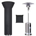 Patio Heater Covers with Zipper and Storage Bag,Waterproof,Dustproof,Wind-Resistant,Sunlight-Resistant,Snow-Resistant,Black,89'' Height x 33 inch Dome x 19 inch Base