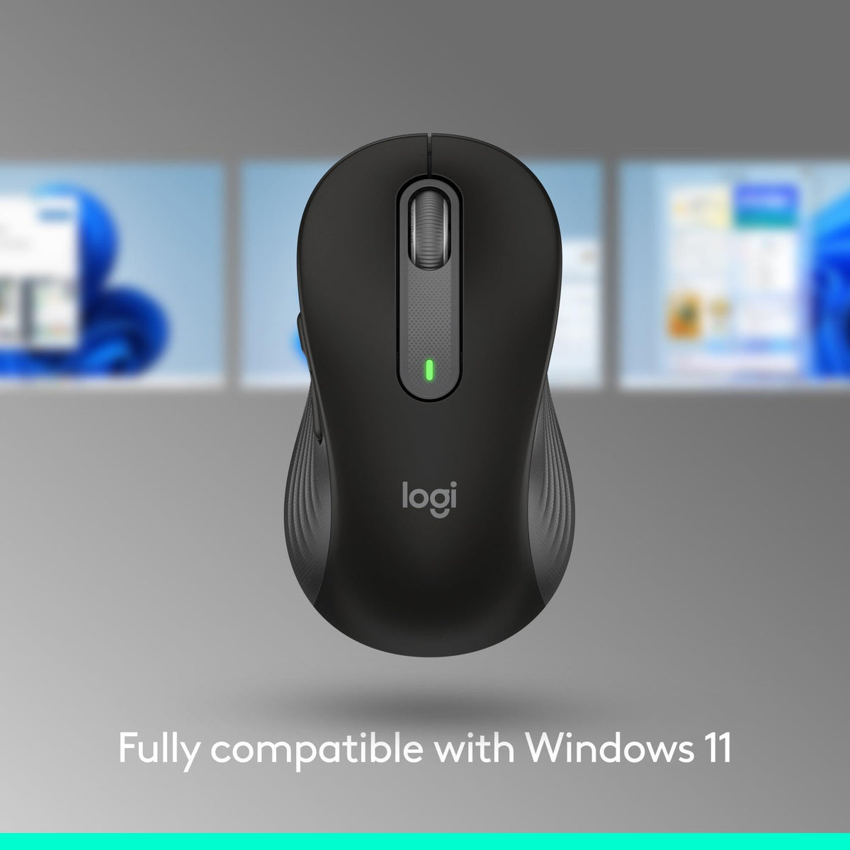 Logitech Wireless Mouse Signature M650 L Full Size - Large Hands, 2-Year Battery, Silent Clicks, Customizable Buttons, Bluetooth, PC/Mac/Chromebook - Classic Red, Right-Handed, Large