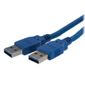 StarTech.com 6 ft / 2m SuperSpeed USB 3.0 Cable A to A - USB 3 A (m) to USB 3 A (m) (USB3SAA6)