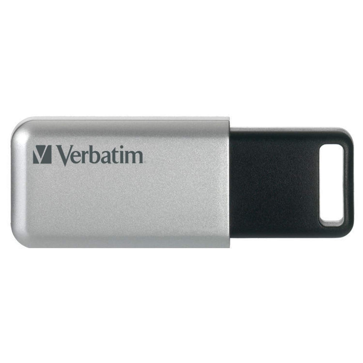 Verbatim 64GB Store'n' Go Secure Pro USB 3.0 Flash Drive with AES 256 Hardware Encryption - Silver