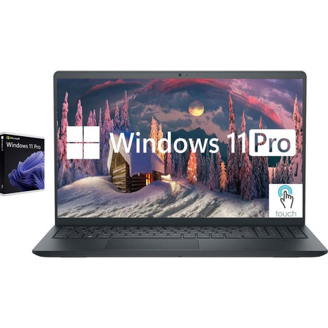 Dell Inspiron Touchscreen Laptop, 15.6 inch Business & Student Laptop Computer, Windows 11 Pro Laptop 32GB RAM 1TB SSD, Intel i5-1155G7 Processor, Full HD IPS Display, Numeric Keypad, HDMI, Carbon Black