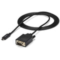 StarTech.com 6ft/2m USB C to VGA Cable - 1920x1200/1080p USB Type C to VGA Video Active Adapter Cable - Thunderbolt 3 Compatible - Laptop to VGA Monitor/Projector - DP Alt Mode HBR2 (CDP2VGAMM2MB)