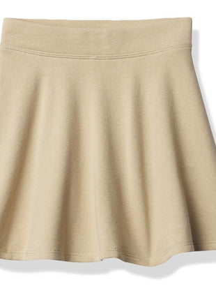 The Children's Place girls Uniform Active French Terry Skort Pants, Sandy, 7 8 US