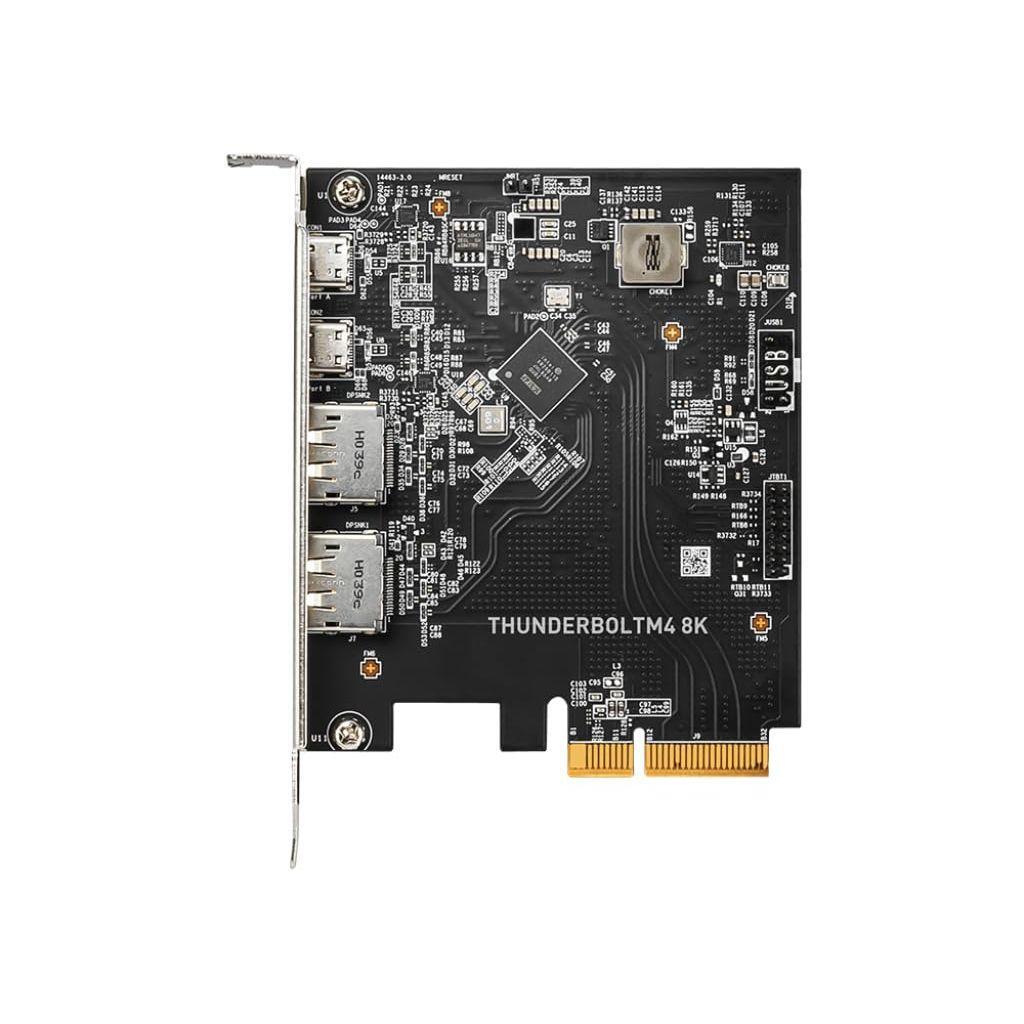 MSI THUNDERBOLTM4 8K PCI-e, Dual Ports, Full 8K, 40Gbp Transfer Rate, Daisy Chaining Support
