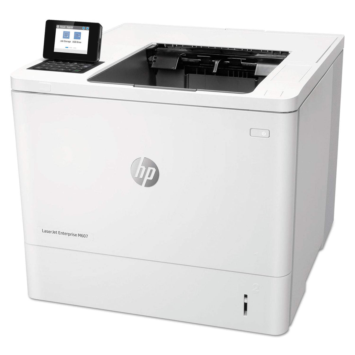 HP LaserJet Enterprise M607n Monochrome Printer with built-in Ethernet (K0Q14A) Grey