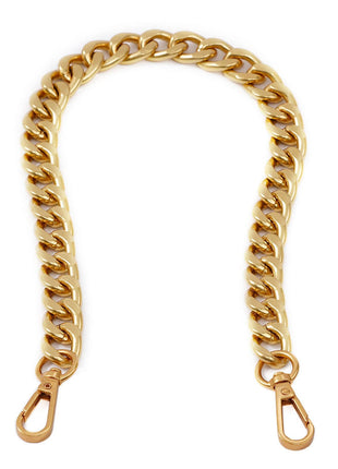 Medium Size Fabulous Metal Shoulder Crossbody Purse Strap Replacement Bag Chain Accessories (18'', Antique Gold)