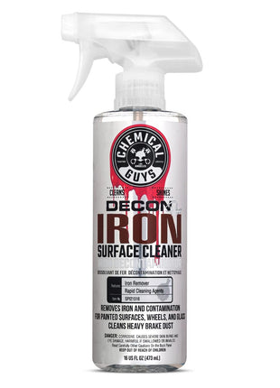Chemical Guys Decon Pro Iron Remover and Wheel Cleaner – Professional Strength Fallout Remover, Brakes, Calipers, Exterior, Wheel and Tire Cleaner – Dissolves Brake Dust & Dirt, 16 oz