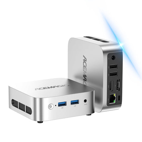 ACEMAGIC Mini Pc Windows 11 Pro, AMD Ryzen 4300U Processor up to 3.7 GHz Mini Computers, 16GB DDR4 256GB SSD, 4K Triple Display WiFi5 BT4.2 VESA Micro Small Pc for Business and Home, Mini Desktop