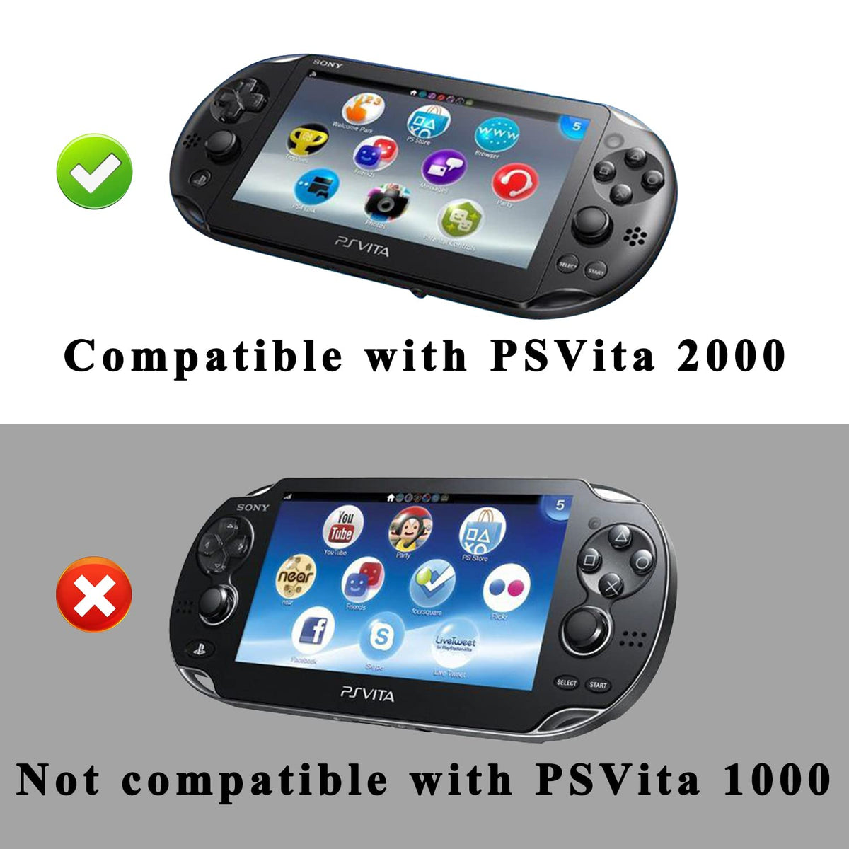 OSTENT Colorful Aluminum Metal Skin Protective Cover Case for Sony PS Vita PSV PCH-2000 - Color Gold