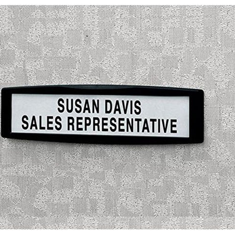 Fellowes Inc. Partition Additions Name Plate Displays Name Title Or Department Name On Parti
