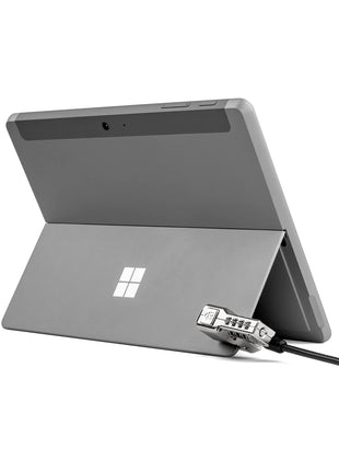 Kensington Combination Lock for Surface Pro and Surface Go - Serialized - Preset - Carbon Steel, Plastic - 5.91 ft - for Notebook