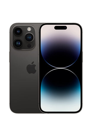 Apple iPhone 14 Pro, 128GB, Space Black - Unlocked (Renewed)