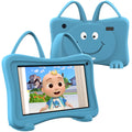 Kids Tablet 7 Toddler Children's Learning Tablet with WiFi, YouTube, Parental Control, Durable Case Education Learning Apps for Boys Girls (Blue)