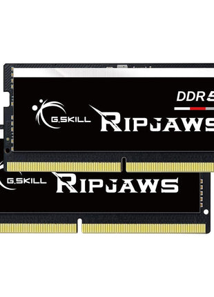 G.SKILL Ripjaws SO-DIMM 32GB (2 x 16GB) 262-Pin DDR5 SO-DIMM DDR5 4800 (PC4 38400) Laptop Memory Model F5-4800S3434A16GX2-RS